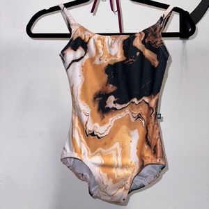 Luckyleo Gold and Black Leotard